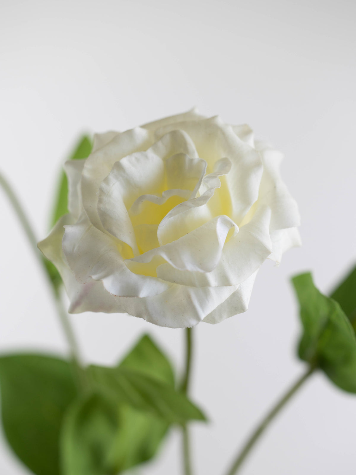 Real Touch White Lisianthus Flower